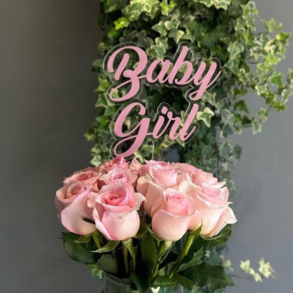 Pink Baby Tray