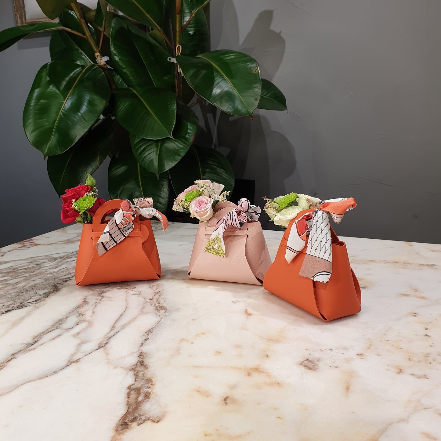Leather Goodie bags