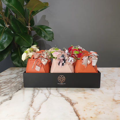Leather Goodie bags