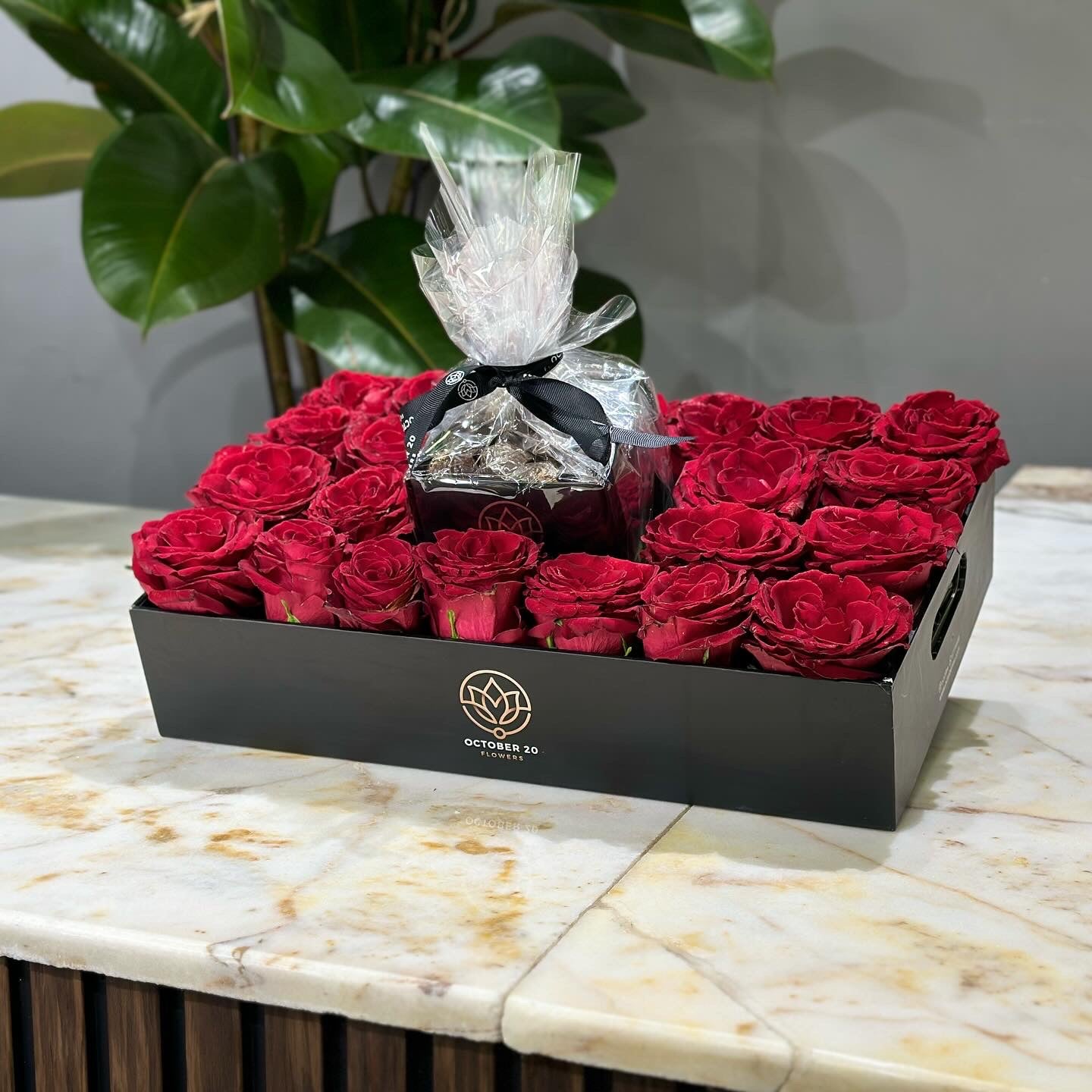 Heart on a tray