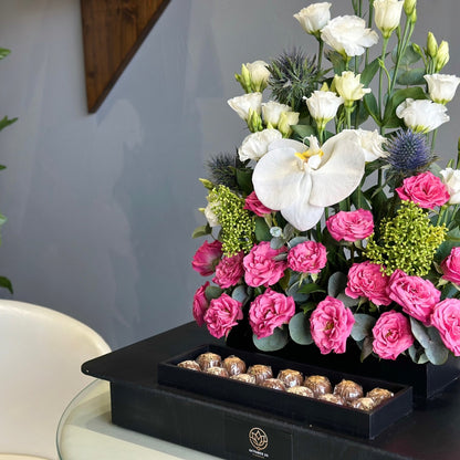 Shiny Flower Tray