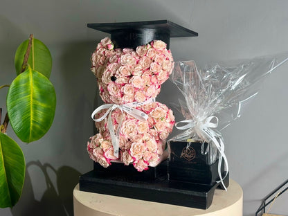 Graduation Teddy Pink