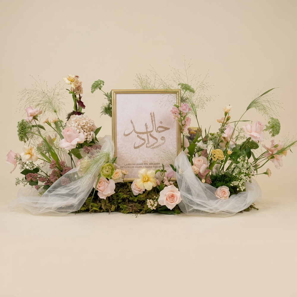 Blush Floral Centerpiece