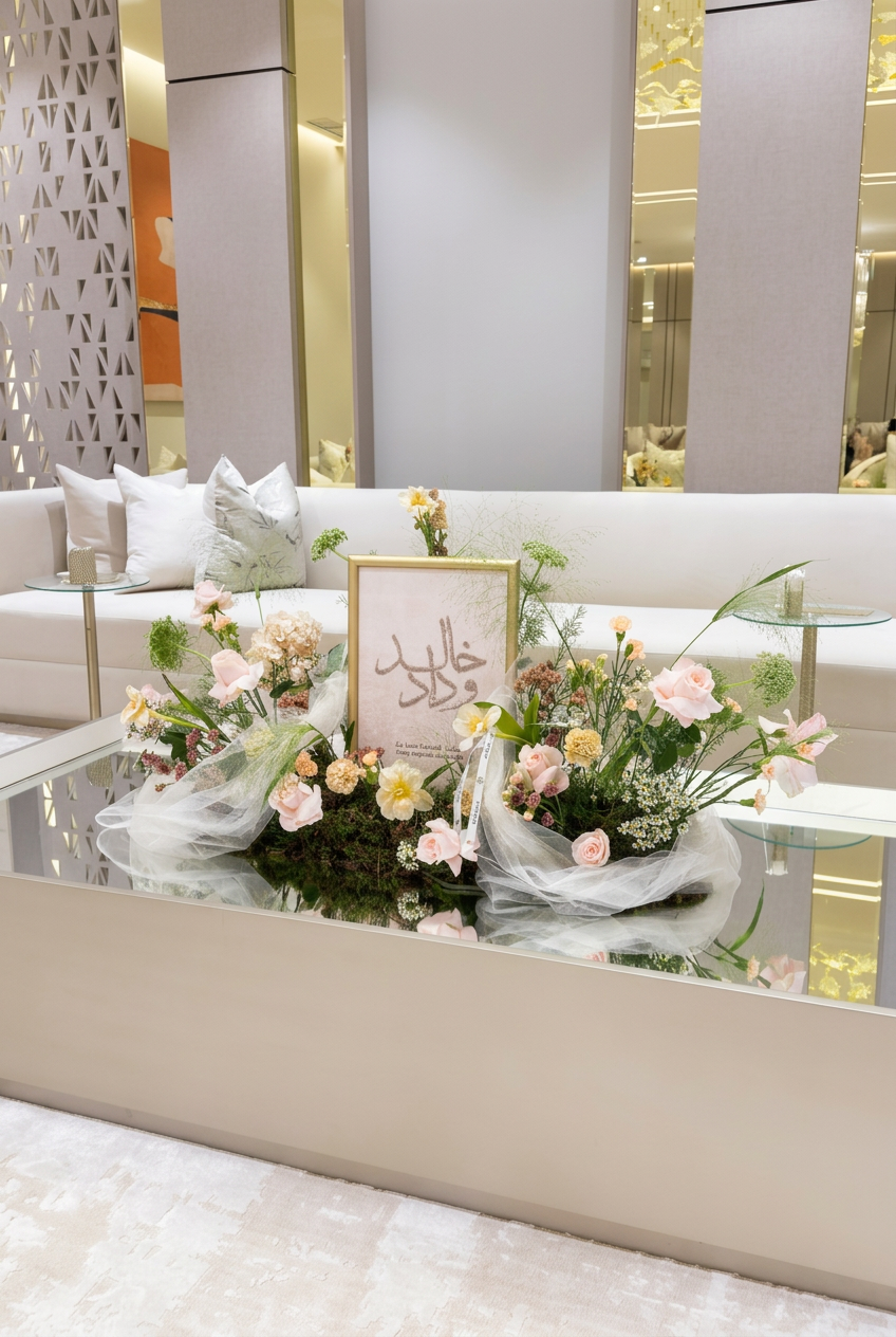 Blush Floral Centerpiece 2